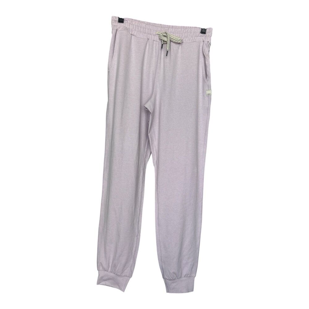 Vuori Women’s Performance Jogger Long Version in Lilac Breeze Heather Large New